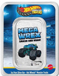 PAMP 1 oz Silver Hot Wheels™ Monster Truck Colorized Bar