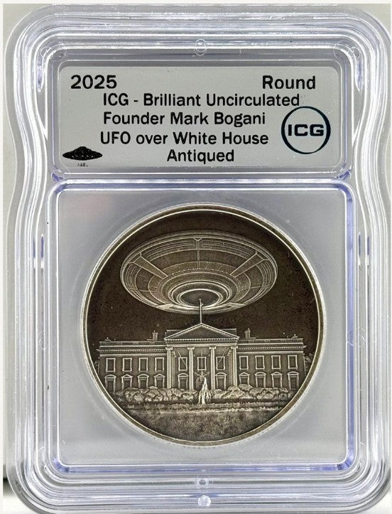 2025 Intaglio Mint — UFO Invasion USA Mystery Box (1 oz Silver Round)