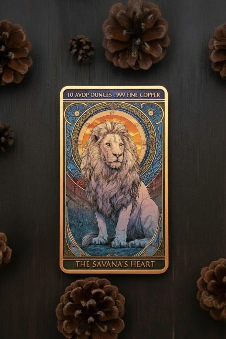 THE SAVANNA’S HEART 10oz Copper Bar — FIRST RELEASE IN THE “VOICES OF NATURE” SERIES