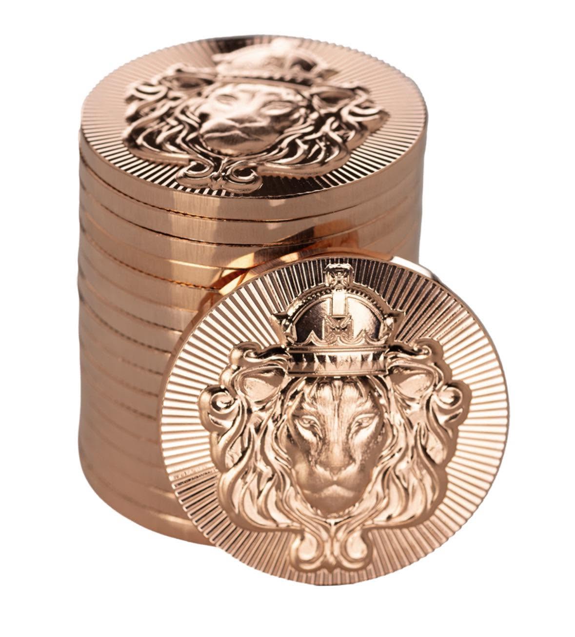 20 x Scottsdale Stacker's - 1oz 999 Copper Bullion Round - Lion Stackable Coin's