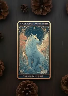 THE WILD’S SPIRIT 10oz Copper Bar — SECOND RELEASE IN THE “VOICES OF NATURE” SERIES