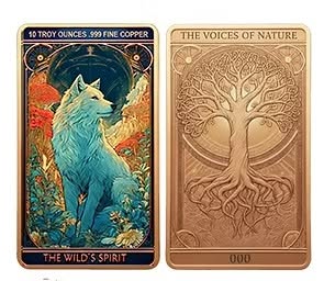 THE WILD’S SPIRIT 10oz Copper Bar — SECOND RELEASE IN THE “VOICES OF NATURE” SERIES