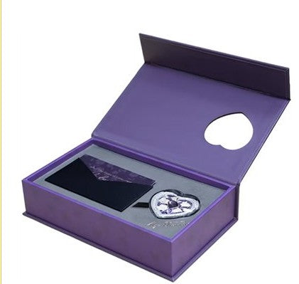 PURPLE CAMPANULA Gems of Love 1 Oz Silver Coin 1$ Samoa 2026