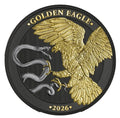 2026 Malta Golden Eagle 5 Euro 1oz Silver BU - Limited Edition