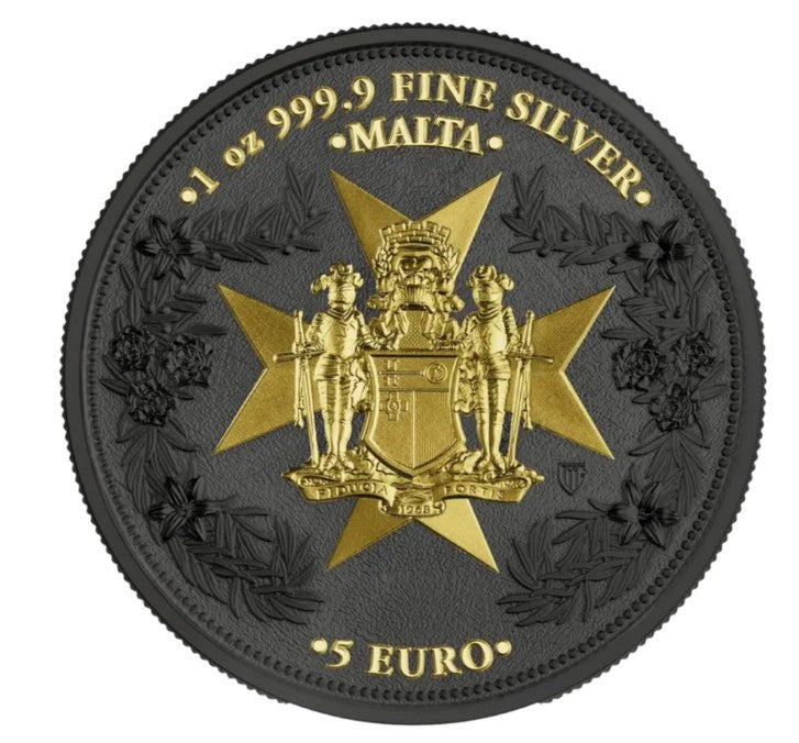 2026 Malta Golden Eagle 5 Euro 1oz Silver BU - Limited Edition