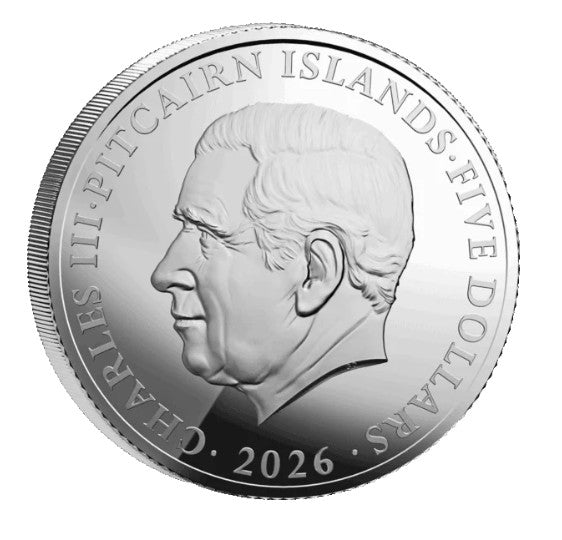 2026 Pitcairn Islands Lunar Year of The Horse 1 oz Silver Iridescent Proof Coin
