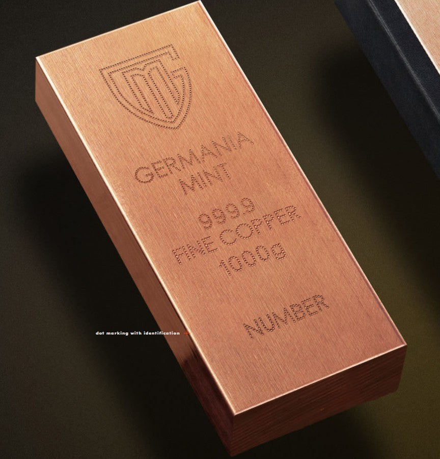 Germania - Copper Raw Bar 1000g