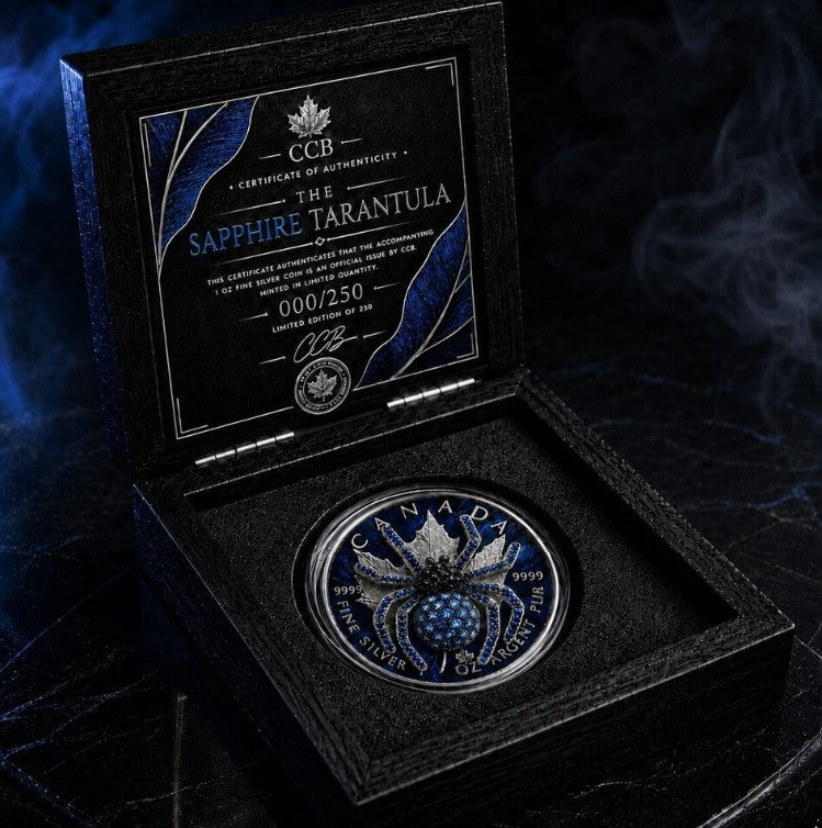 PRESALE ONLY - 2026 Maple Sapphire Tarantula with 3D Jewel Spider