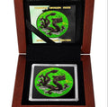 CHINESE DRAGON Special Green Edition 1 Oz Silver Coin 10 Yuan China 2026