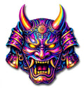 Oni Demon Mask 5 oz Copper Medal (New in Box)