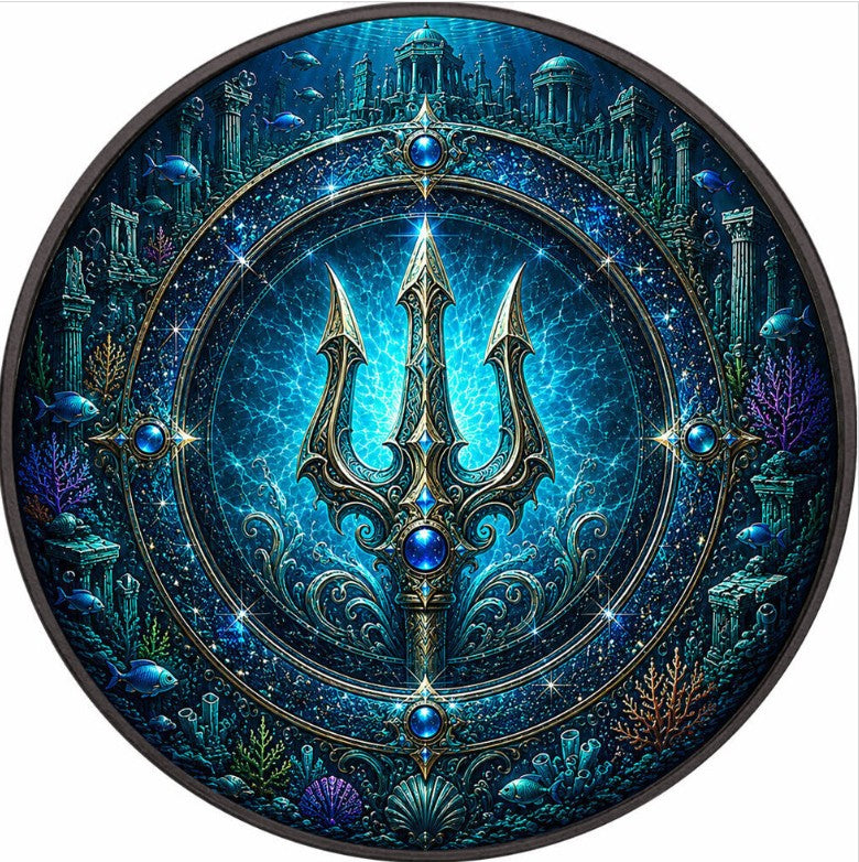 PRESALE ONLY - 2026 Maple Leaf Water Elemental Realms Diamond Dust 1 oz Silver Coin