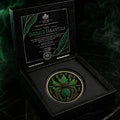 PRESALE ONLY - 2026 Maple Emerald Tarantula 1 oz Silver Coin with 3D Jeweled Spider