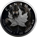 PRESALE ONLY - 2026 Maple Leaf Timber Wolf Edition 1 oz Silver Coin