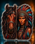 PRESALE ONLY Spirit of the Plains 2x2.5oz Shape Copper Bar