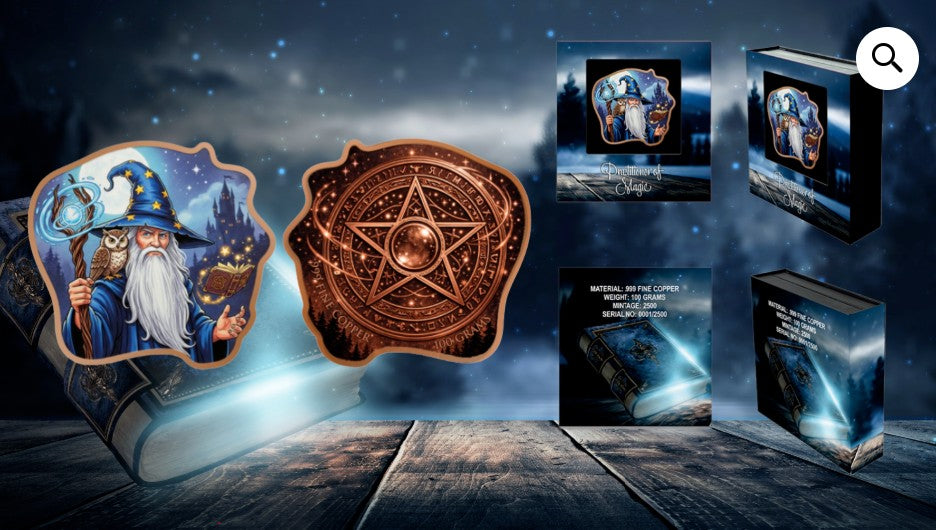 Practitioner of Magic 100 Gram Copper in Box