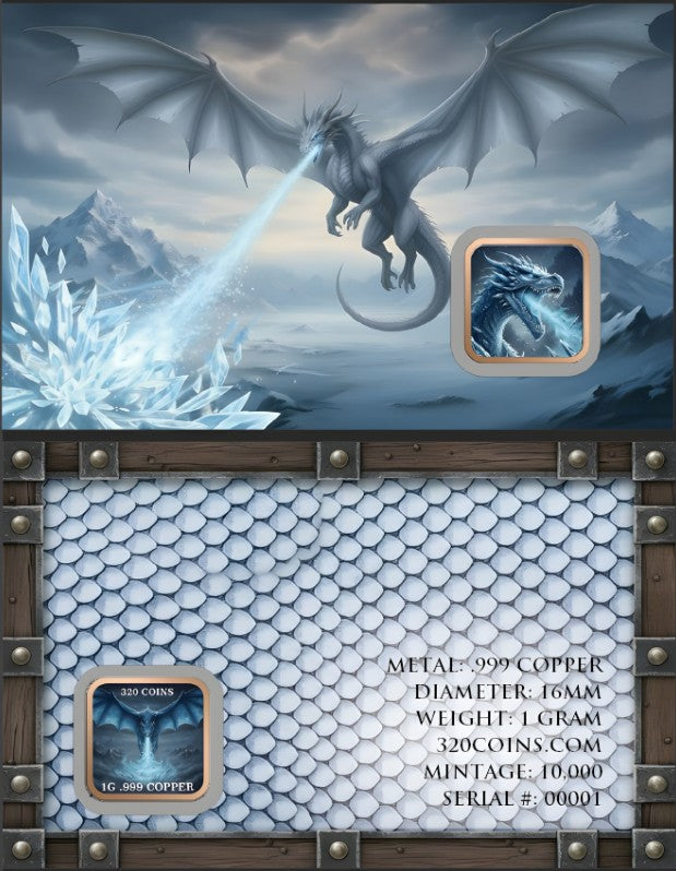Ice Dragon 1g Copper Card