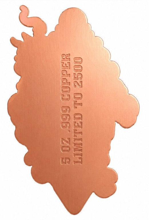 PRESALE ONLY - Death Dragon UHR 5 oz Shaped Copper