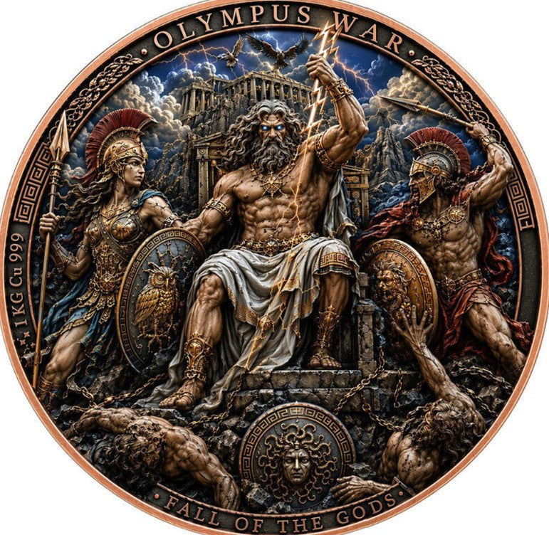 PRESALE ONLY - Olympus War - Fall of the Gods Kilo Copper