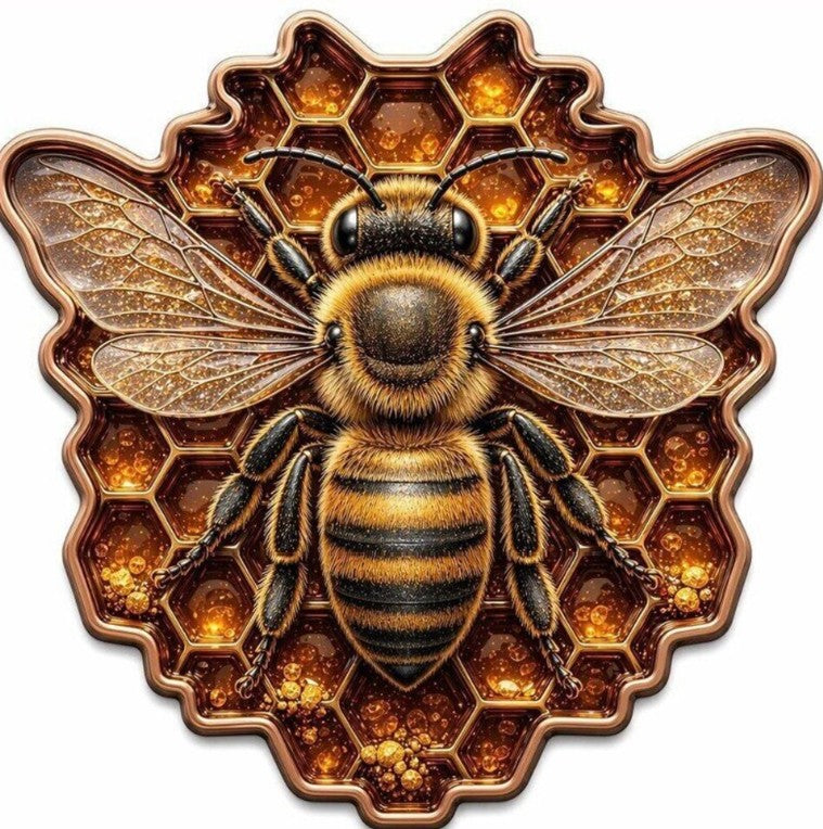 PRESALE ONLY  - Honey Queen 1 oz Copper Shaped