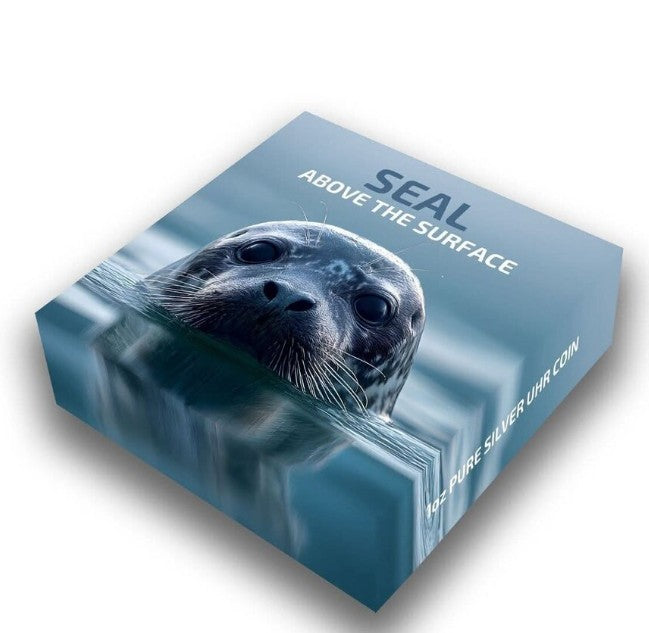SEAL ENAMELED Above the Surface 1 Oz Silver Coin 1000 Francs Cameroon 2026