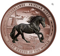 2026 Liberia Netherlands Friesian Horse 5 oz Copper Coin