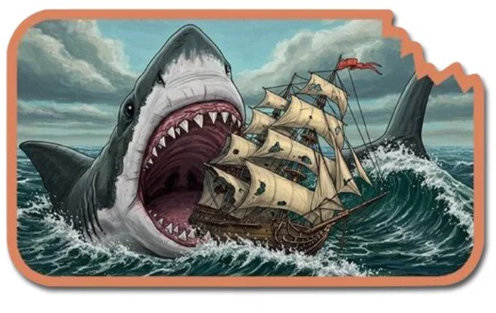 Shark Bait 5 oz Colorized Copper Bar (New in Capsule)
