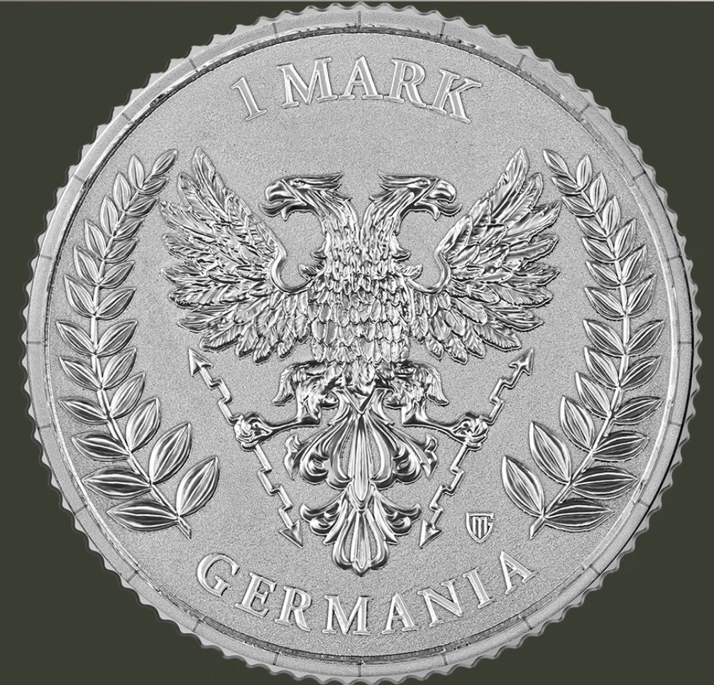 2026 Germania 1/10 oz Silver coins Ag 999.9 BU