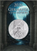 2026 Germania 1/2 oz Silver coins Ag 999.9 BU
