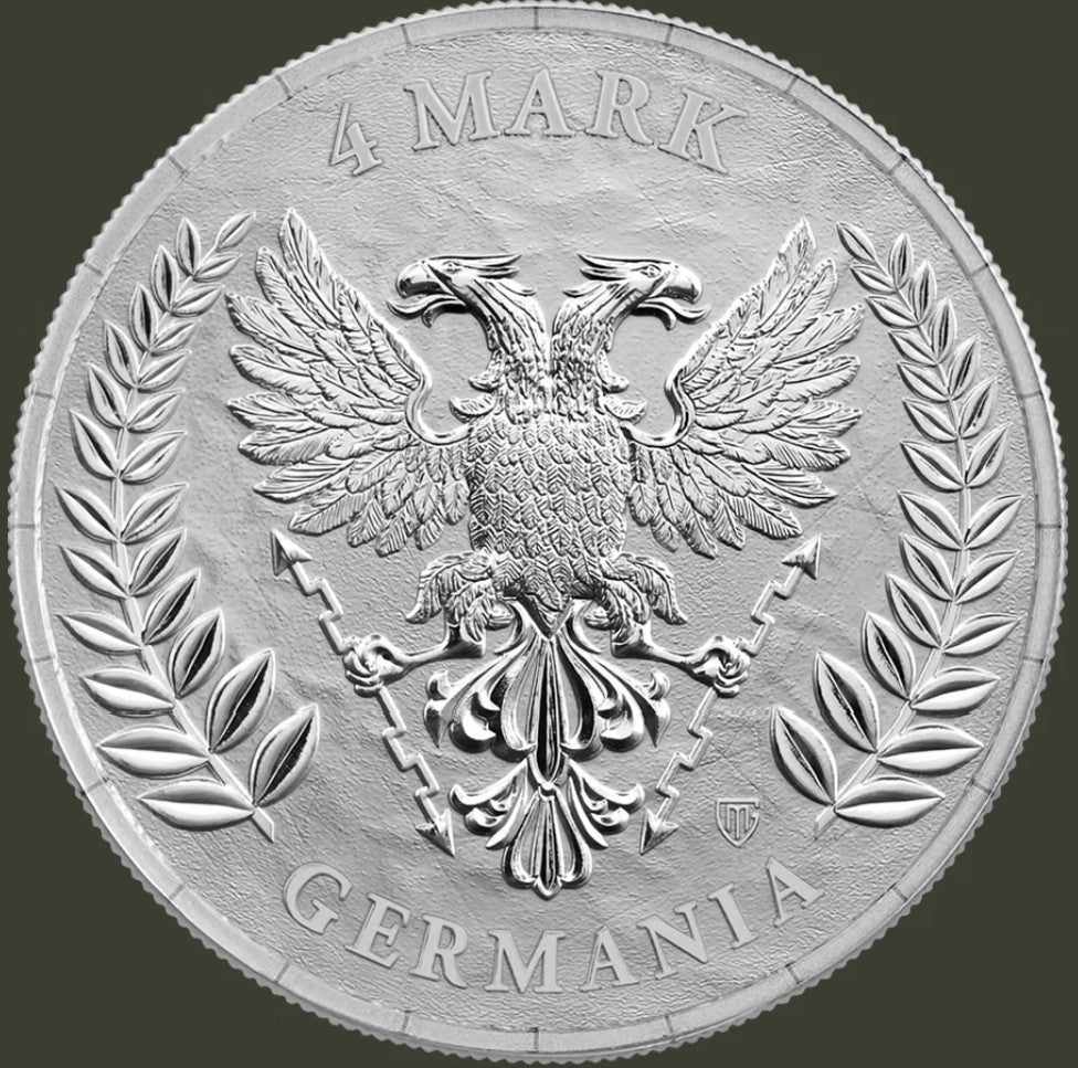 2026 Germania 1/2 oz Silver coins Ag 999.9 BU