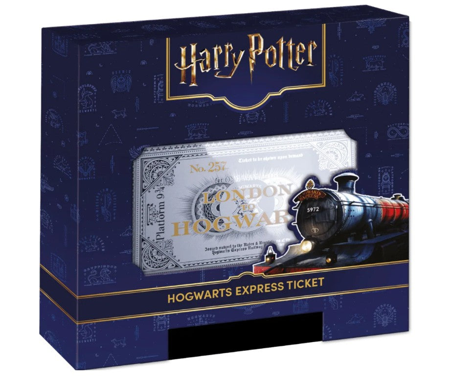PRESALE ONLY - Harry Potter Hogwarts Express Ticket 2026 $1 Silver