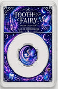 PRESALE ONLY - Toothy Fairy 1/10 oz Silver Round - 6 Different Colours!