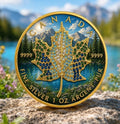 PRESALE ONLY - 2026 Maple Seasons Summer Bejeweled 1 oz Silver Coin