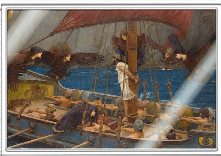 2026 Ghana Ulysses and the Sirens 5g Silver Foil
