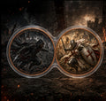 PRESALE ONLY - Assassin vs Templar Infinity Copper Coin Pair | 2 x 1 Troy Ounce COPPER
