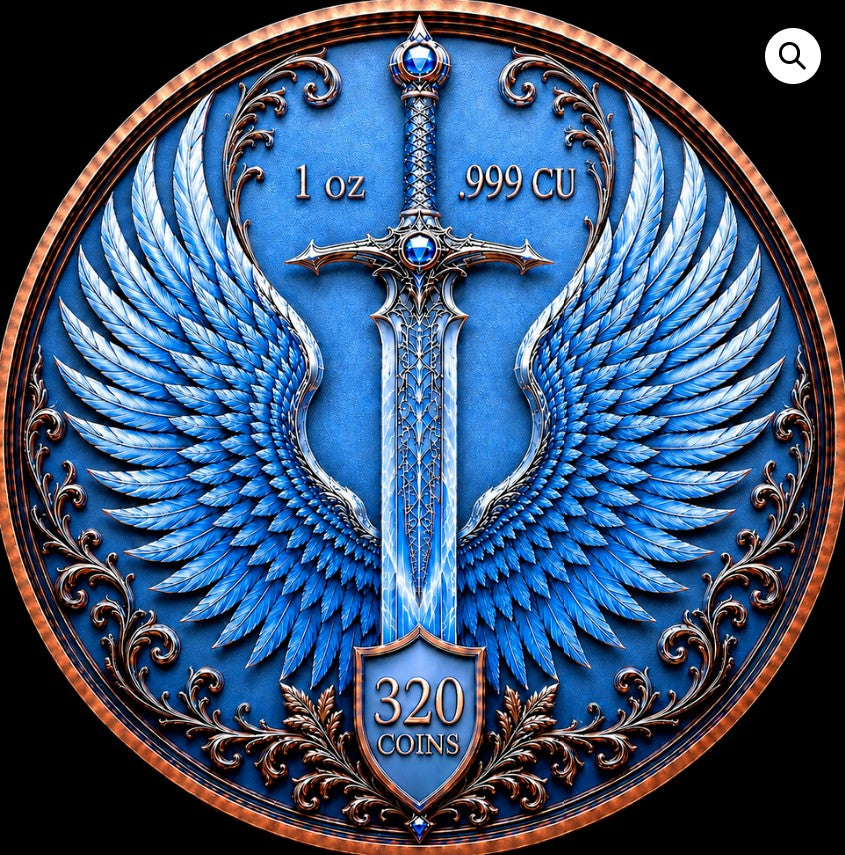 Ice Dragon Libertad Tribute 1 oz Copper
