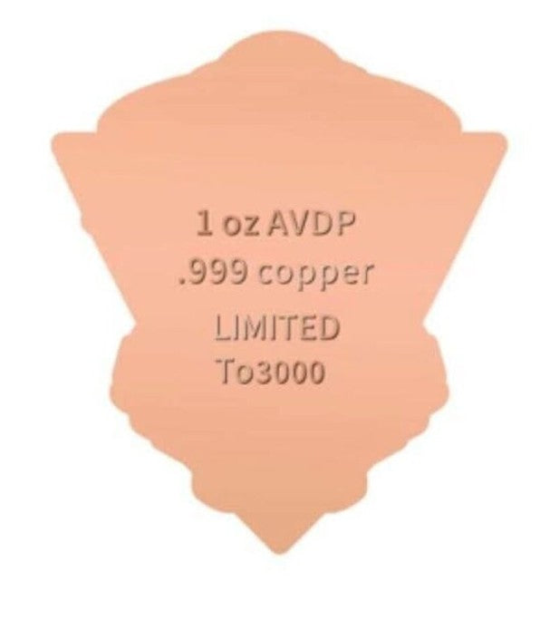 PRESALE - Believe This, Bitches! Shaped Colorized 1 oz Copper