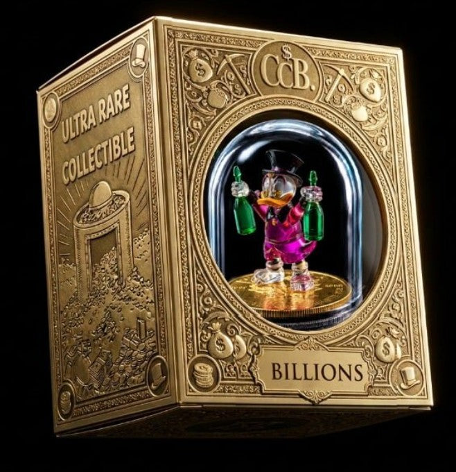 PRESALE ONLY - 2026 Canada Maple Billions Edition Gold Gilded Figurine 1 oz Silver Coin
