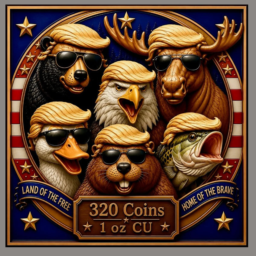 PRESALE ONLY - Lake America: Making Waves 1oz Copper
