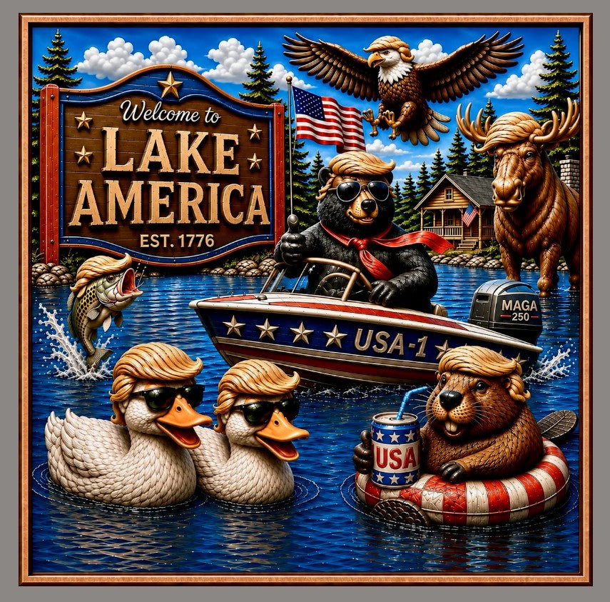 PRESALE ONLY - Lake America: Making Waves 1oz Copper