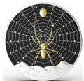2026 Pitcairn $5 Golden Orb Spider 1oz Silver Proof Coin